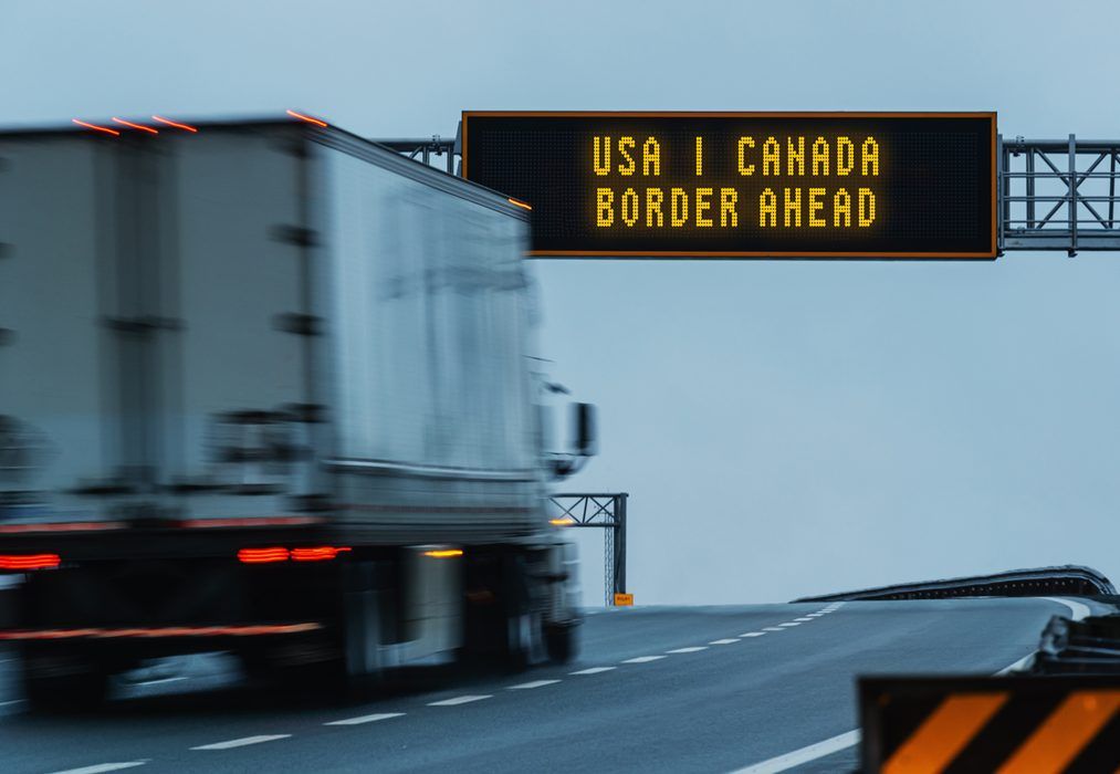 Cross-Border Transport (Canada–USA) — detail
